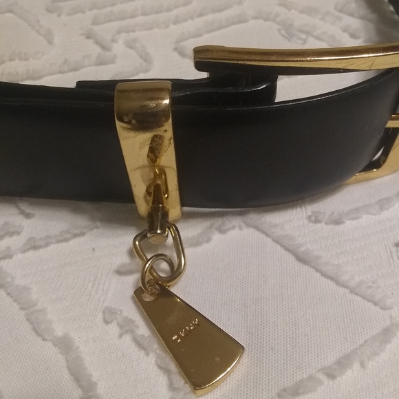 DKNY genuine leather belt main image 4